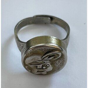 Bazooka Joe Magic Circle Club Secret Initial Ring Mail In Premium